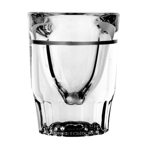 Anchor Hocking 1.25 Ounce Shot Glass With Cap Line, 72 Each